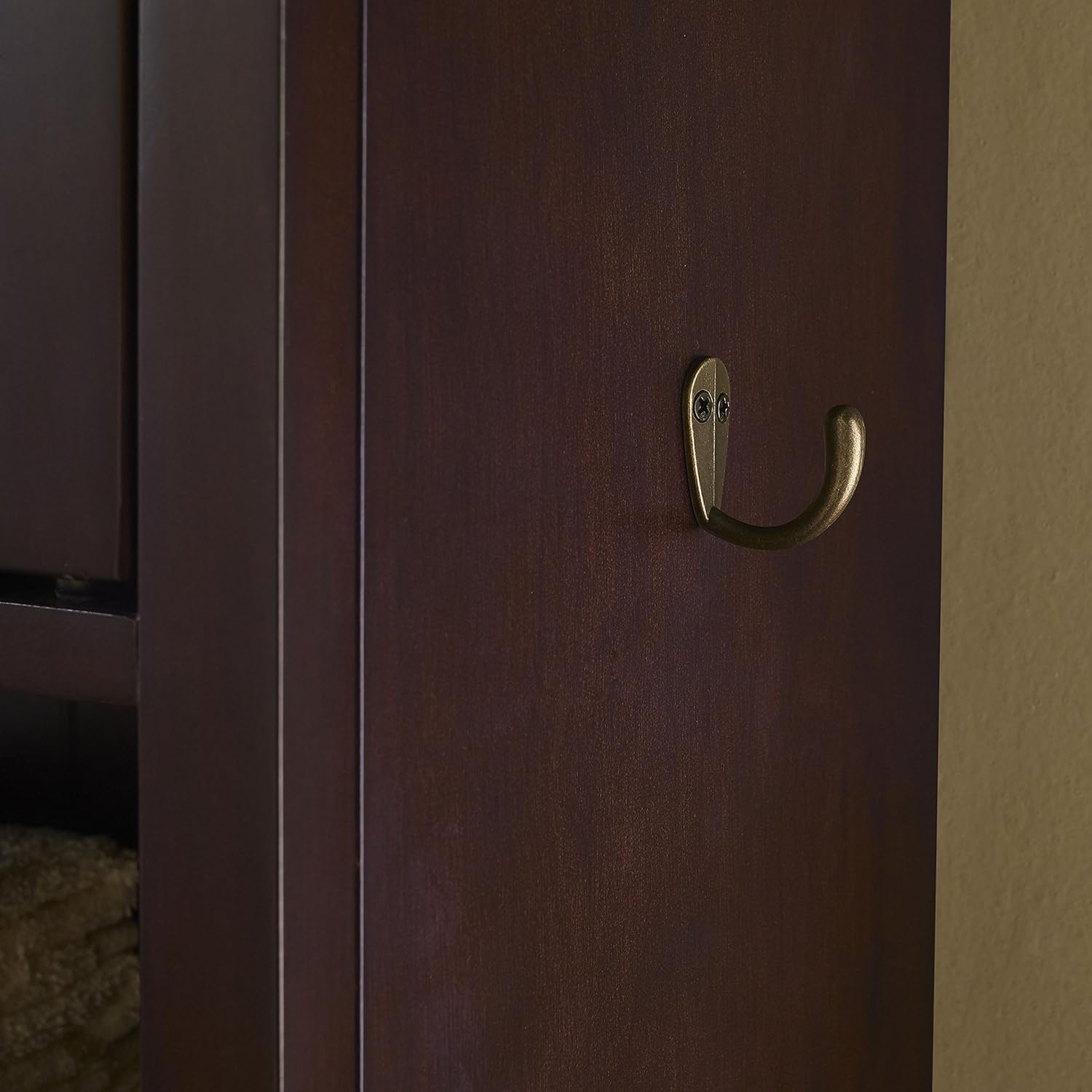 Crosley Furniture Lydia Space Saver Bathroom Cabinet, Espresso