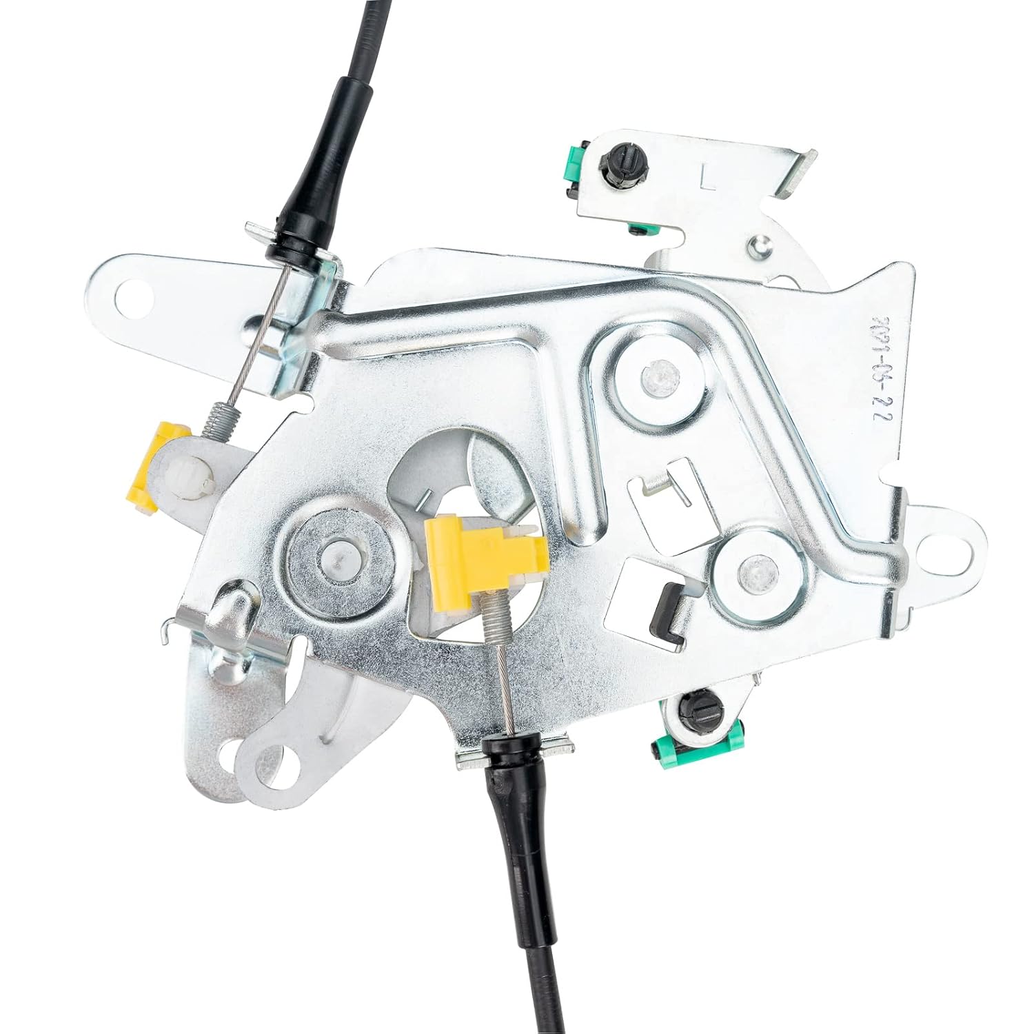 6C3Z-28264A01-A Rear Door Lock Latch Cable Actuator Assembly Set Left Driver Side Upper and Lower for Ford F250 F350 F450 F550 Super Duty Extended
