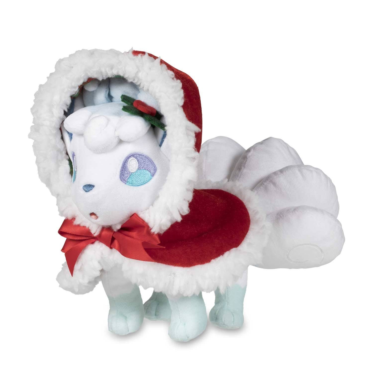 Pokemon Center Original Plush Doll Alola Vulpix Christmas 2017 Japan Official