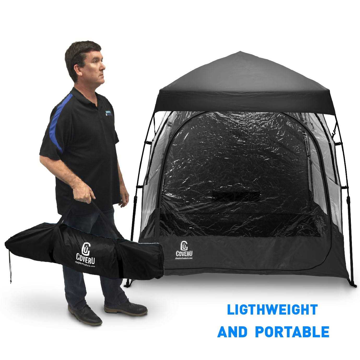 EASYGO PRODUCTS CoverU Sports Shelter 2 Person Weather Tent Pod - Sports Supplies Online Store