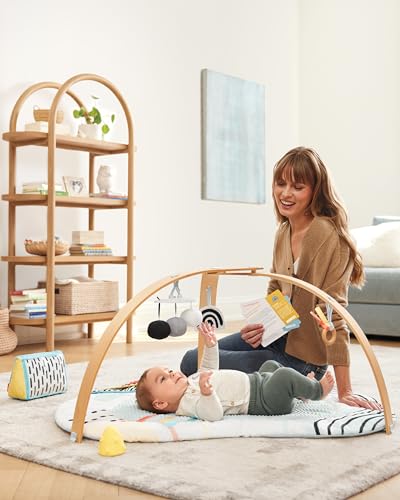 Skip Hop Discoverosity Montessori-Inspired 3-Stage Activity Center & Play Table for Baby Ages 4m+