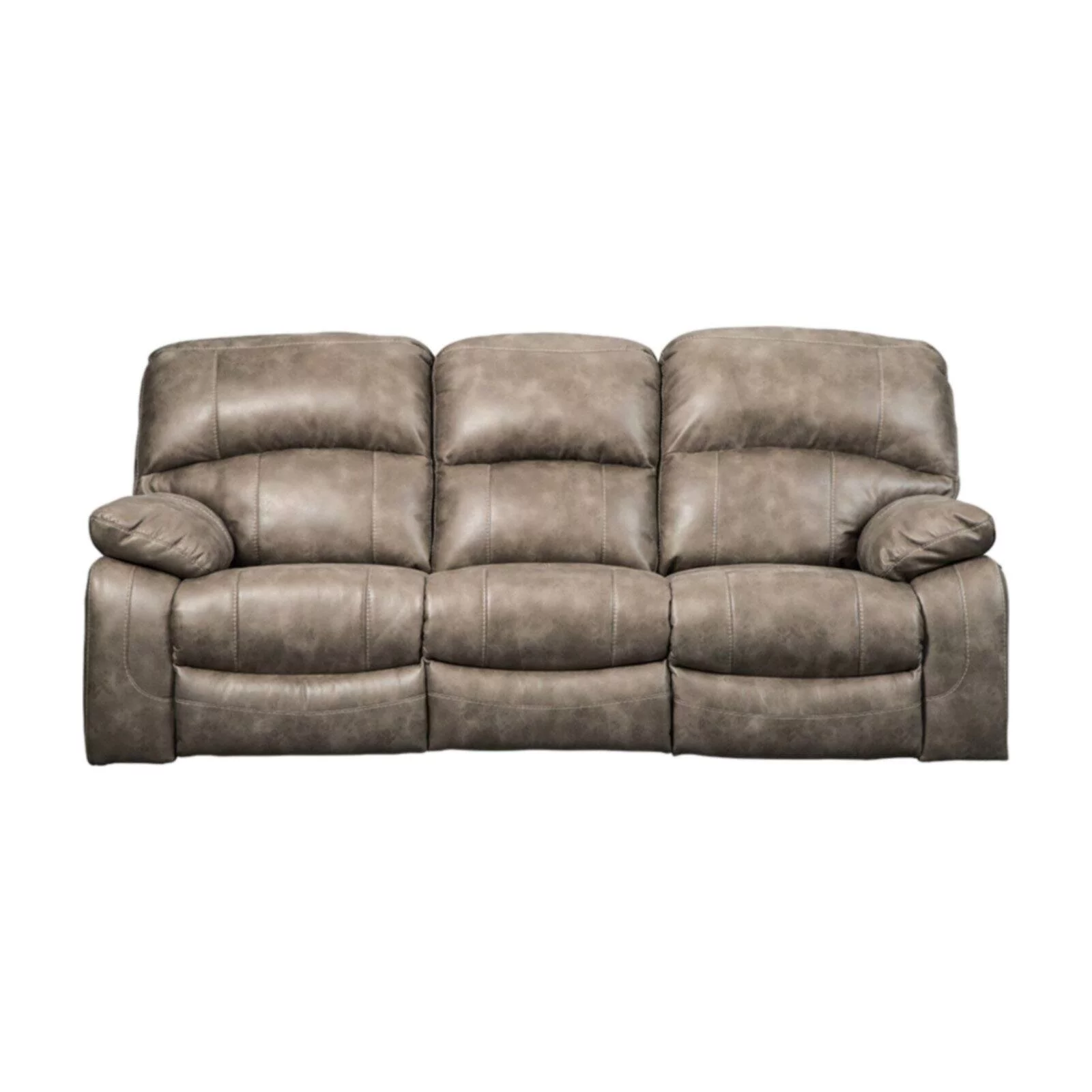 Signature Design by Ashley Dunwell Power Reclining Sofa in Steel
