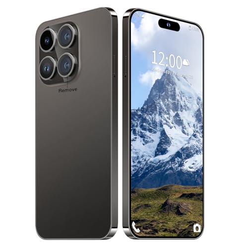15 Ultra Smartphone Unlocked Cell Phone,Battery 6800mAh 6.8 HD Screen Unlocked Phone,12+512GB Android 14 with 128GB Memory Card