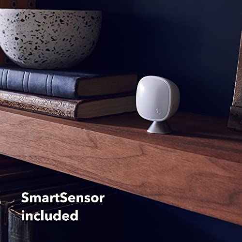 ecobee Smart Thermostat Premium with Smart Sensor and Air Quality Monitor - Programmable Wifi Thermostat - Works with Siri, Alexa, Google Assistant