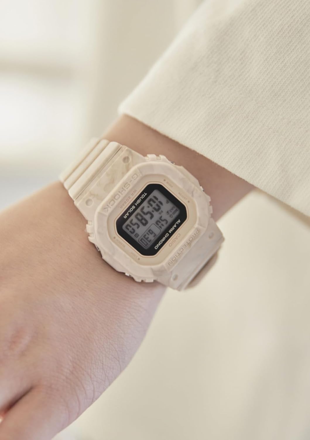 Casio GMS-S5600 Tough Solar Wristwatch, Web Limited Model: Pink Import from Japan New