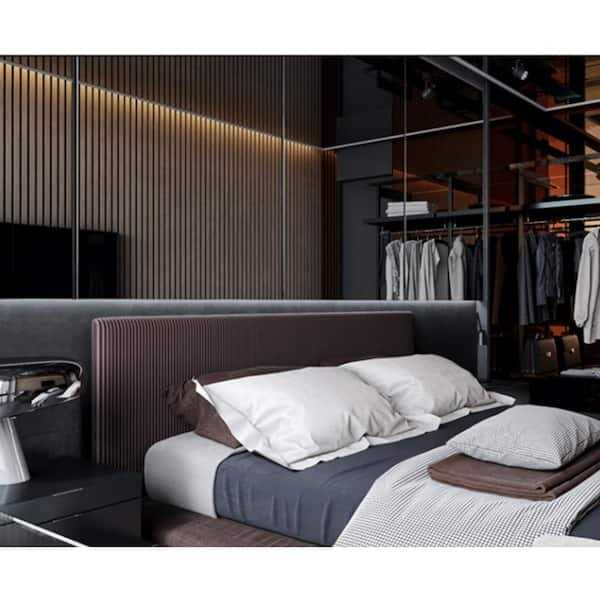 Ejoy 93 in. x 6 in x 0.8 in. Wood Solid Wall Cladding Siding Board - Shop Hardware Tools Online Store