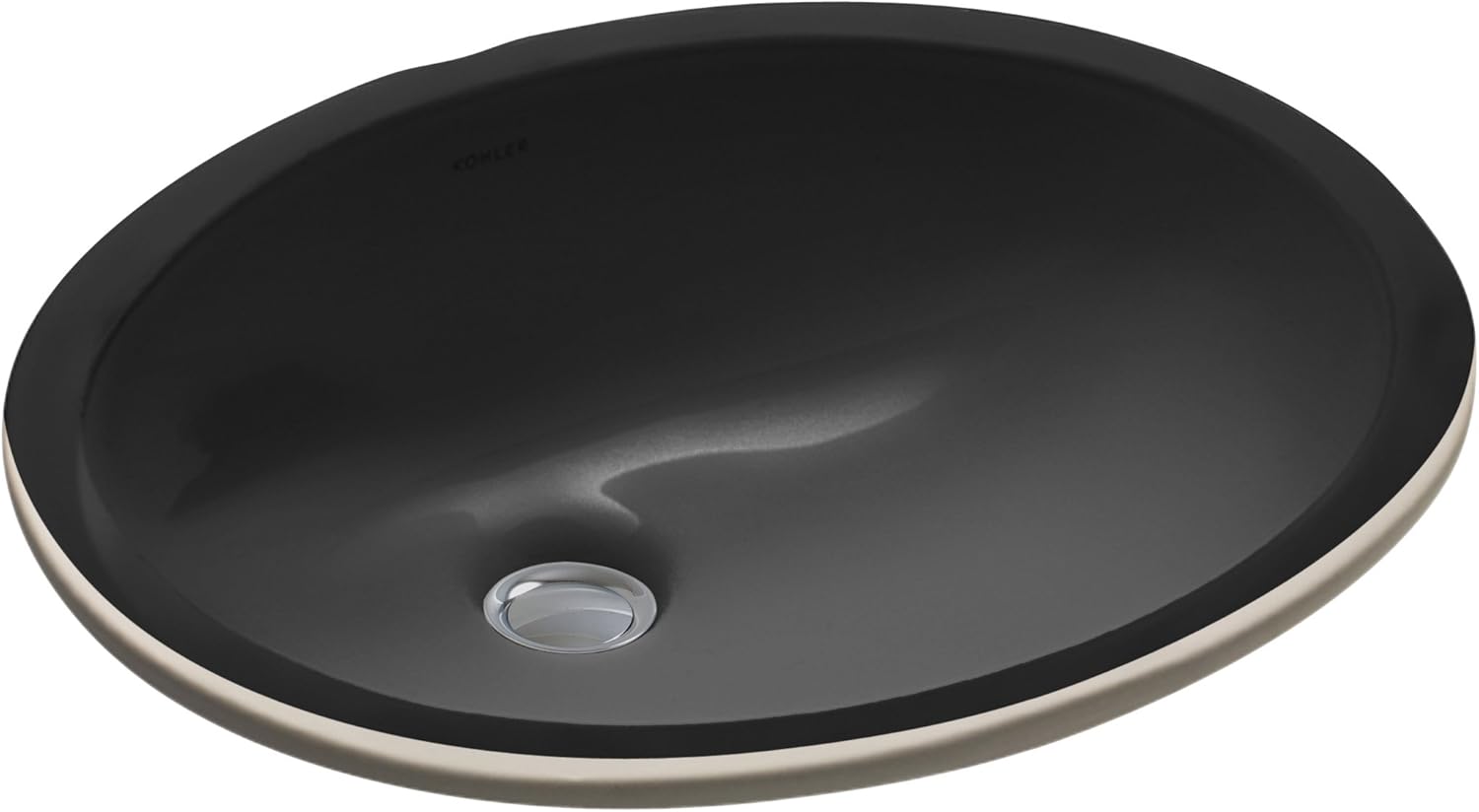 KOHLER K-2209-47 Caxton Undercounter Bathroom Sink, Almond