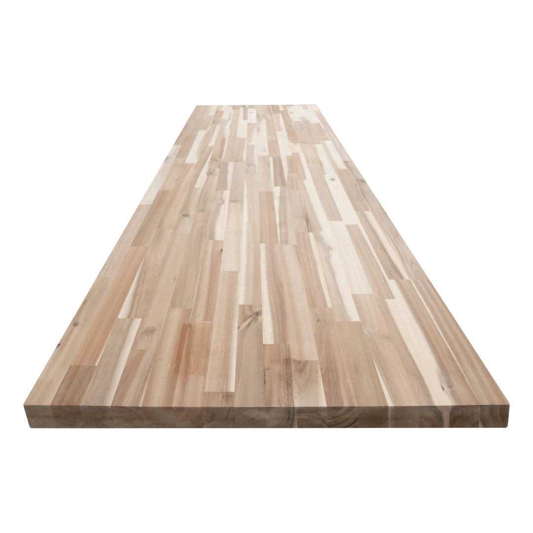 Acacia 6 Ft. L X 25 In. W X 1.5 In. T Unfinished Butcher Block Countertop With Eased Edge MSI - Shop Hardware Tools Online Store