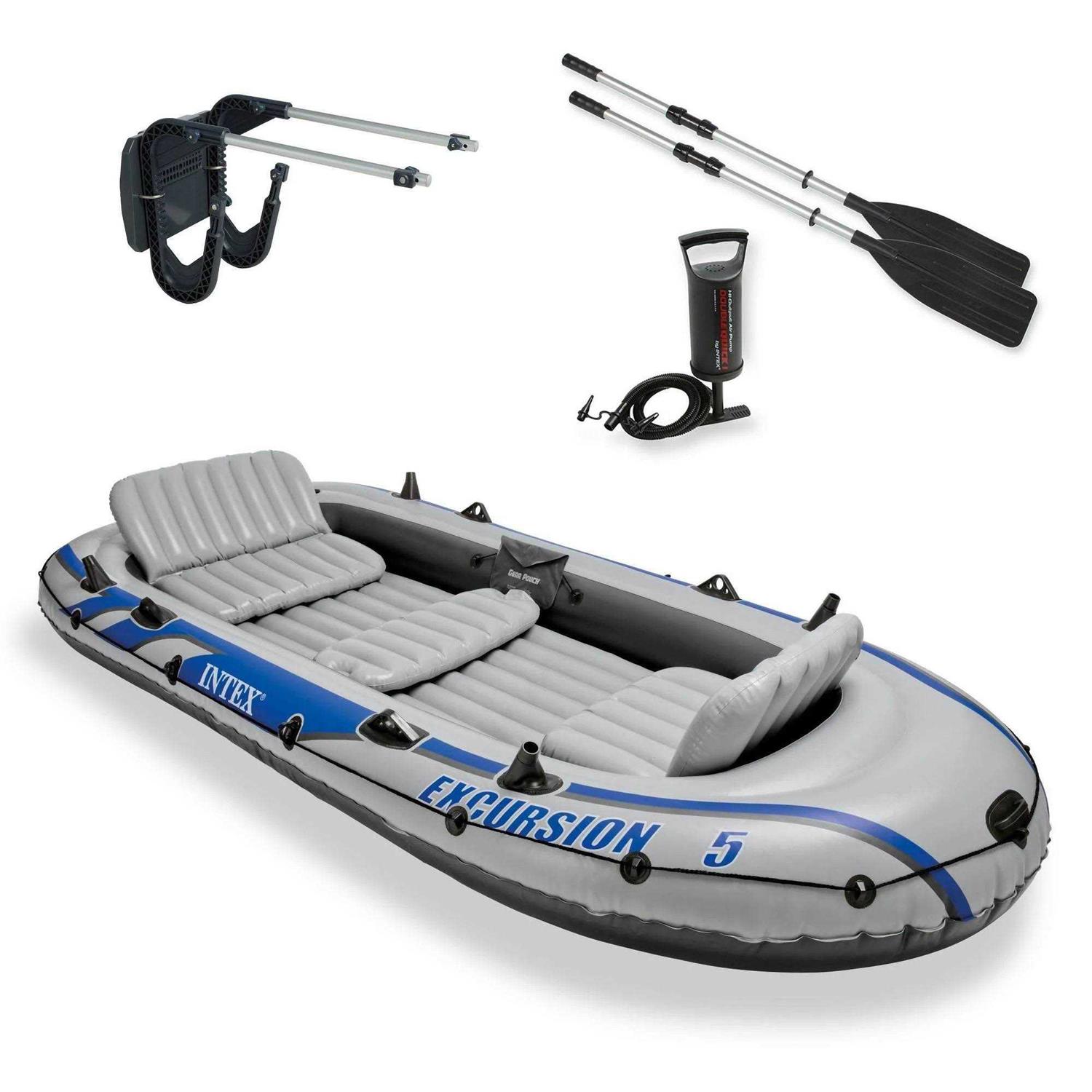 Intex Excursion 5 Person Inflatable Raft - Sports Supplies Online Store
