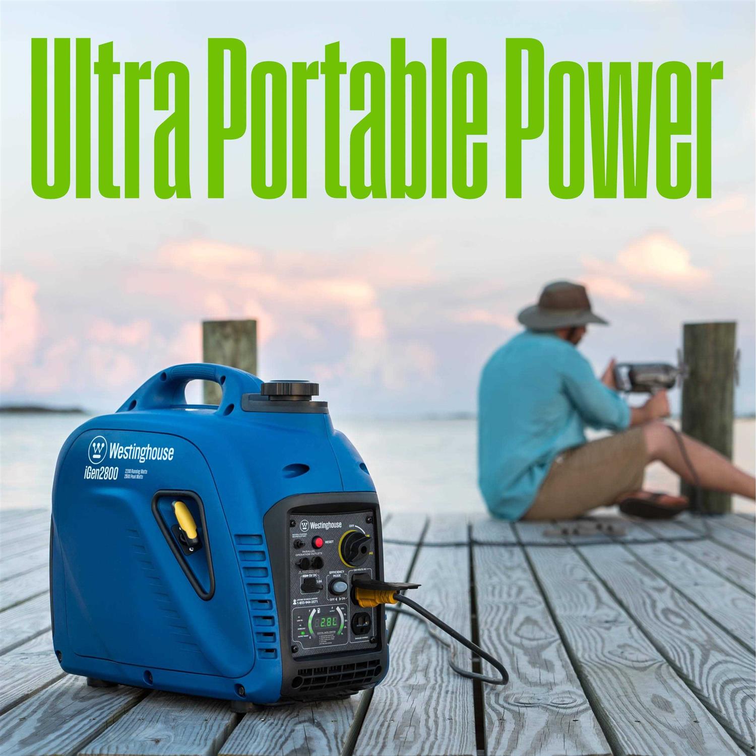 Westinghouse Portable Inverter Generator with CO Sensor - Shop Hardware Tools Online Store