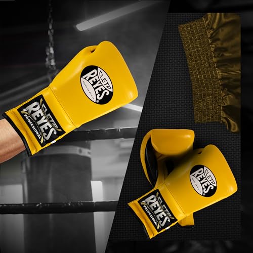 CLETO REYES Traditional Professional Boxing Gloves with Laces for Training, Sparring and Heavy Punching Bags for Men and Women, MMA, Kickboxing