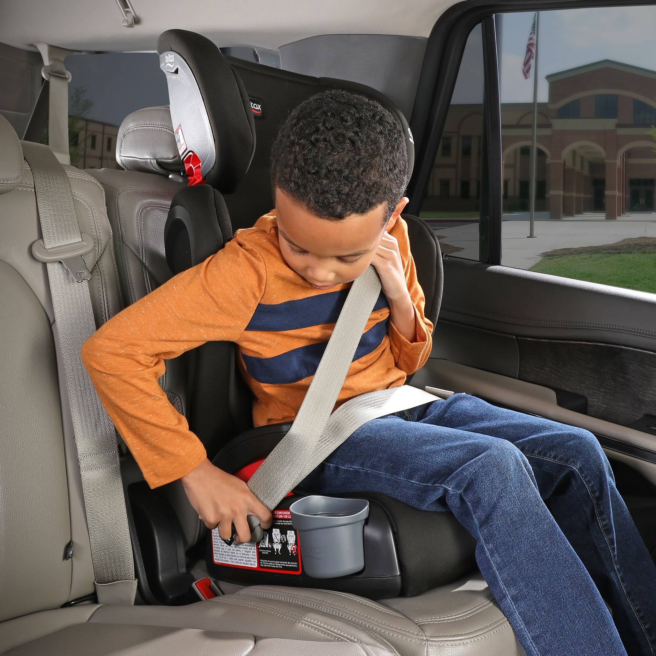 Britax Skyline 2-Stage Belt-Positioning Booster Car SEAT, Dusk