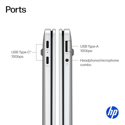 HP OmniBook 5 14 inch Next Gen AI PC, OLED Display, Snapdragon X Plus X1P-42-100, 16 GB RAM, 1 TB SSD, Qualcomm Adreno GPU, Windows 11 Home