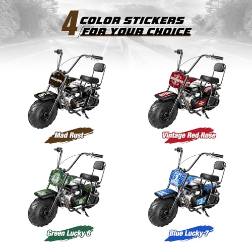 Oryxearth Mini Dirt Bike for Kids, 99CC 4-Stroke Kid Gas Powered Off-Road Pocket Pit Trail Motorcycle W/EPA Approved - Radiant Selections