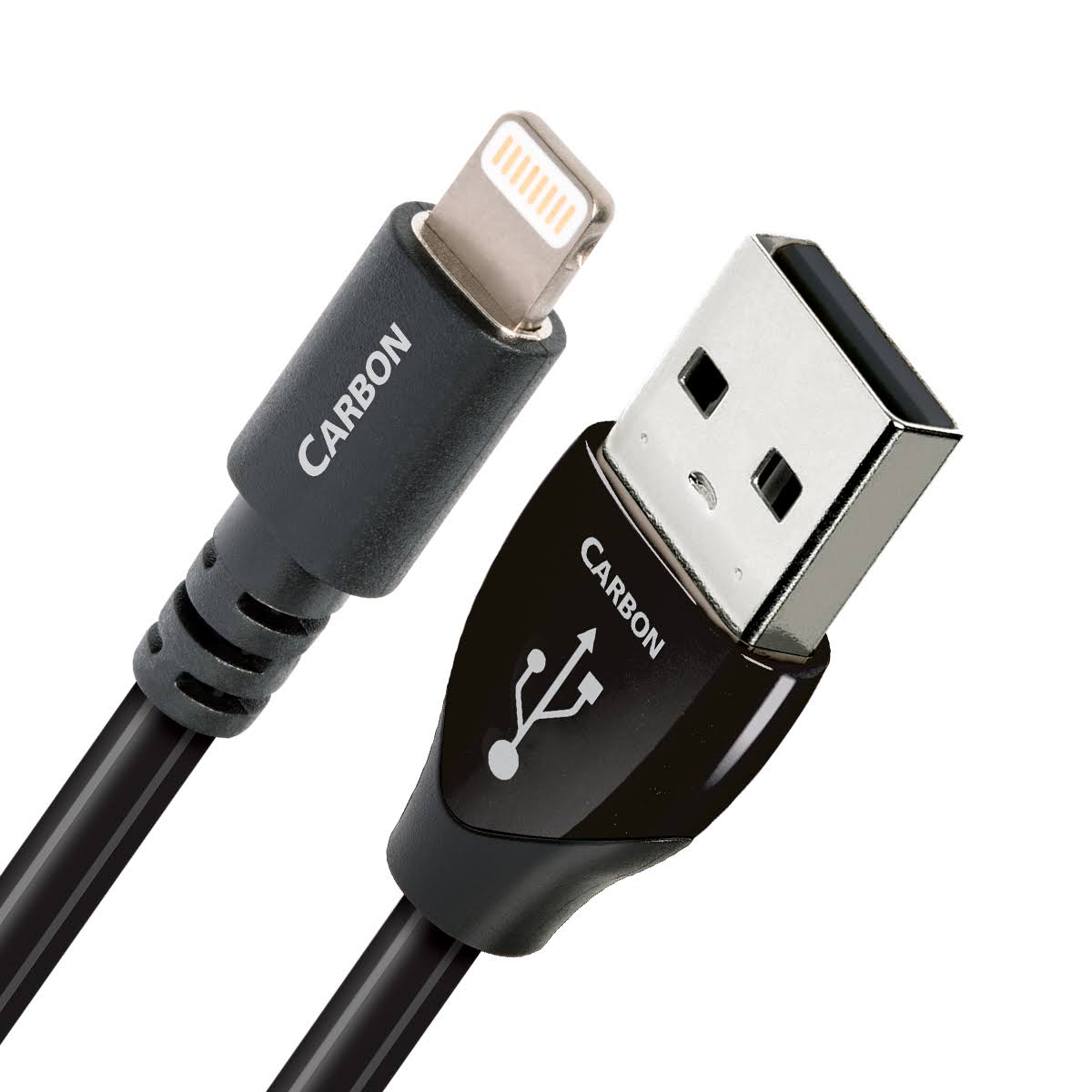 Audioquest Carbon Digital-Audio USB Cable - USB A to Lightning Connector - 0.75M