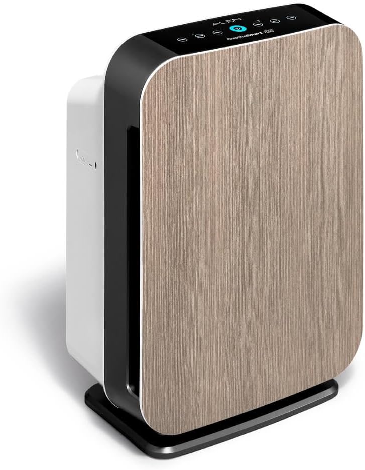 Alen Air Purifier BreatheSmart 75i HEPA with Fresh Filter + Carbon for Large Rooms up to 2600 Sq. Ft - Perfect for Living Room & Kitchen