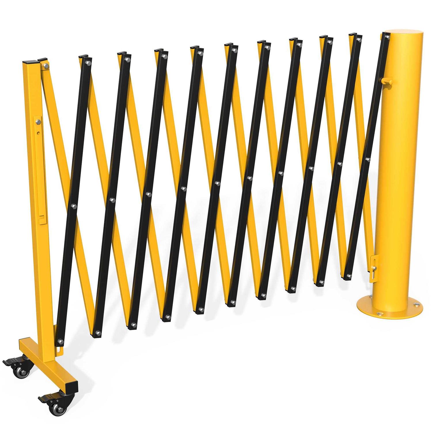 YITAHOME Metal Expandable Barricade Folding Security Gate - Shop Hardware Tools Online Store