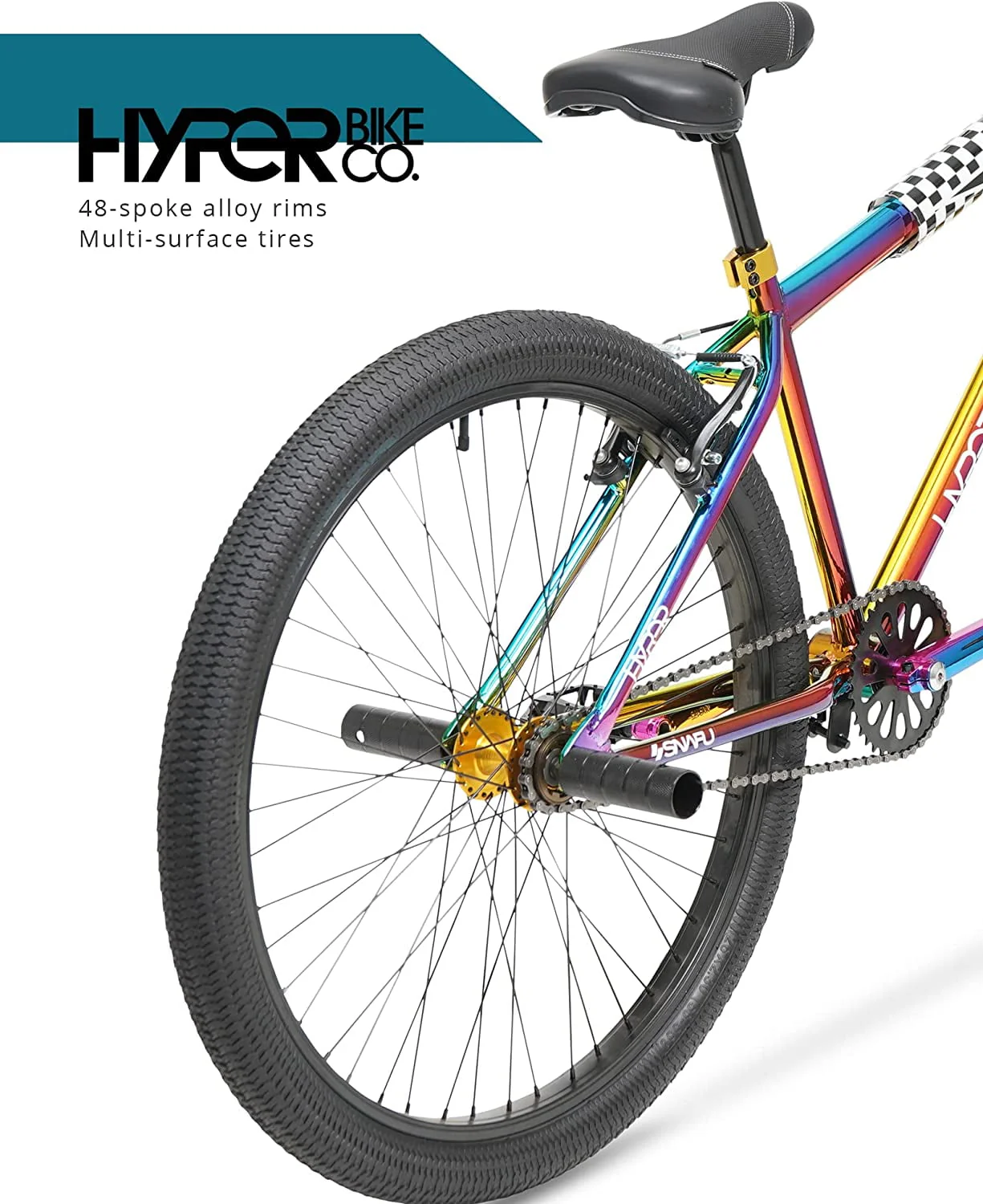 Hyper Bicycles 26 Jet Fuel BMX Bike for Adults