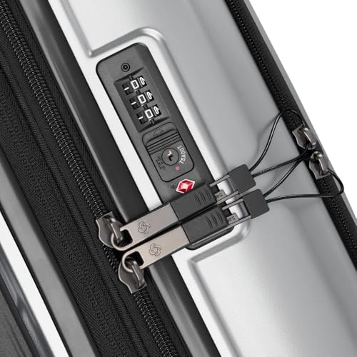 Samsonite Carry-On Pro Front Pocket Hardside Expandable 21-Inch Octiv Luggage: Durable & Impact Resistant, 360° Aero Trac Spinner Wheels