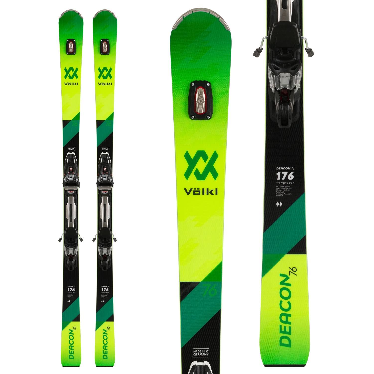 Volkl Deacon 76 Skis + rMotion2 12 GW Bindings 2020 - 181