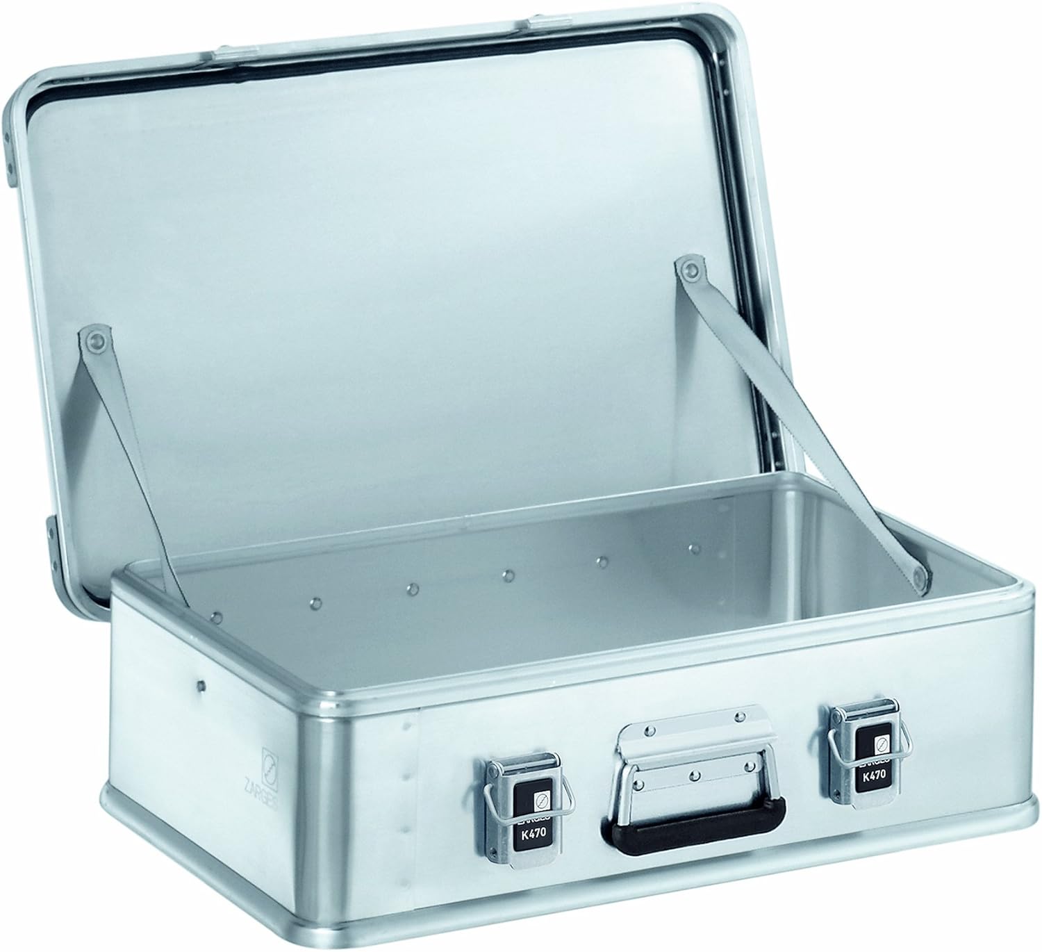 Zarges?K470 Aluminum Hard Protective Carrying Case, Portable Stackable Storage, Customizable Safe Lock Box