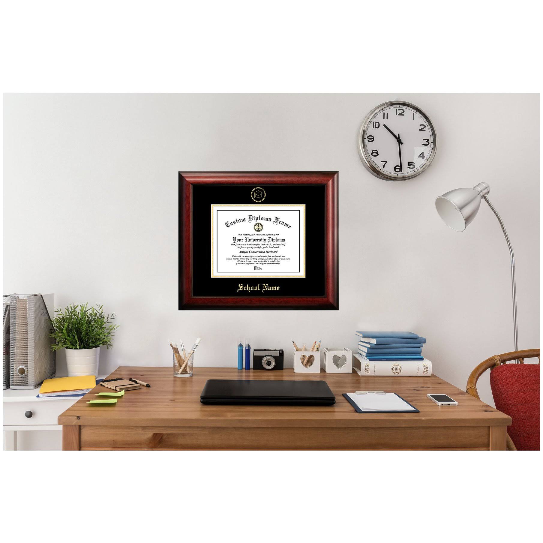 Campus Images Liberty University 14W x 17H Gold Embossed Diploma Frame