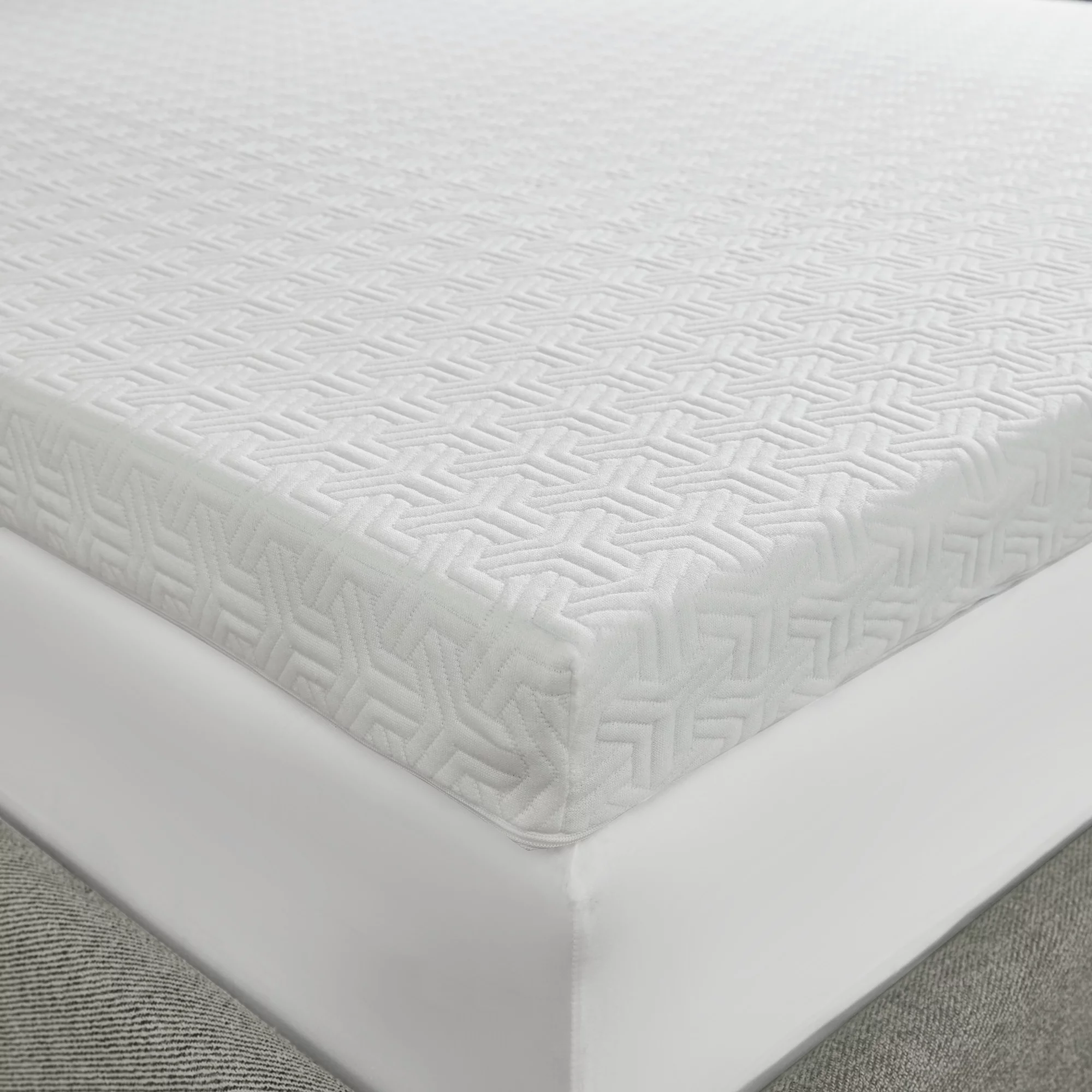 Comfort Classics 3" Gel Memory Foam with 3M Cover Mattress Topper, Full - Curated Treasures Market
