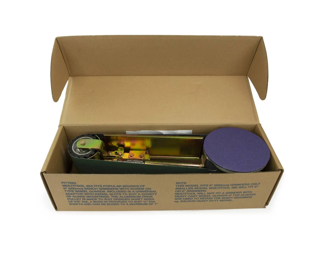 Multitool 4 x 48 Belt, 7x22 Disc - Grinder Attachment Mt484