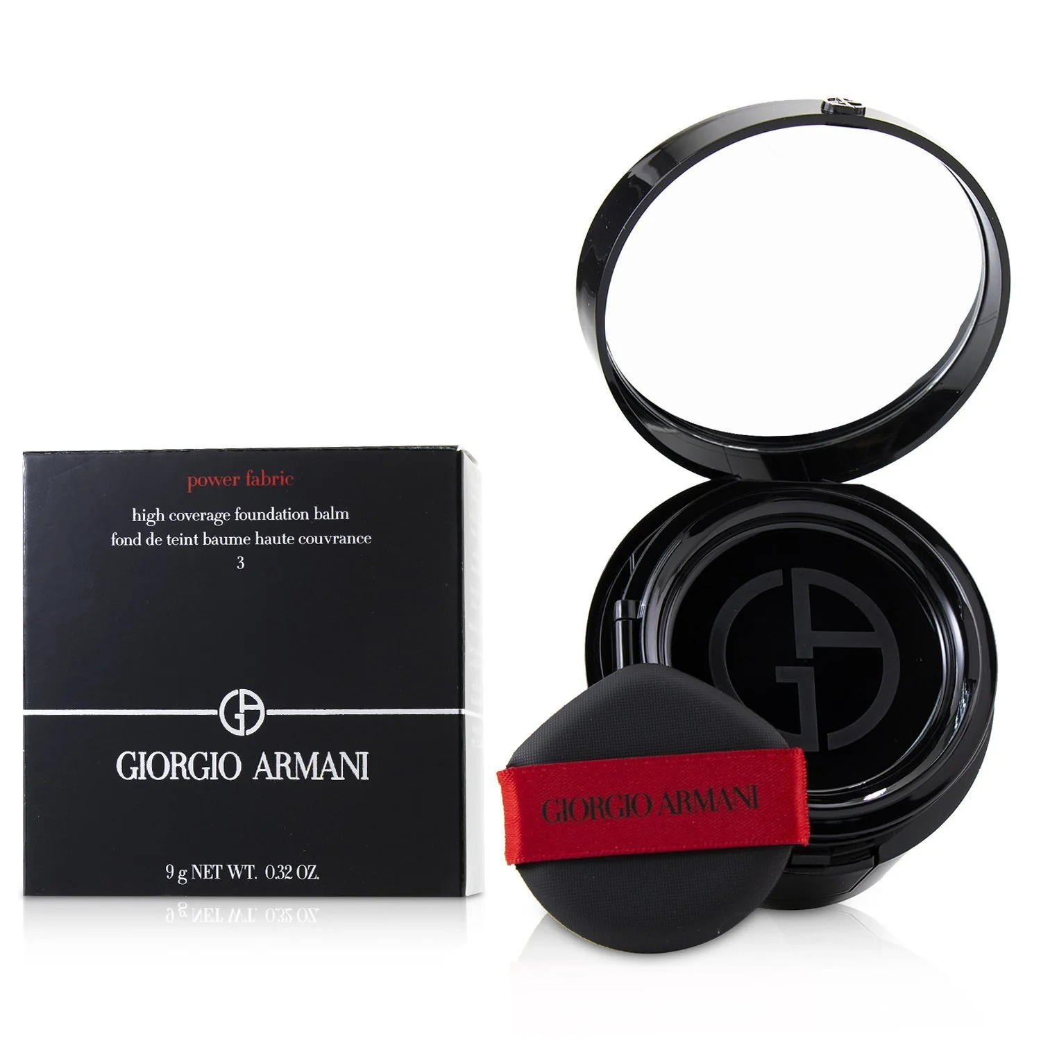 Giorgio Armani Power Fabric High Coverage Foundation Balm - # 3  9g/0.32oz