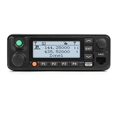 TYT MD-9600 Dual Band Digital DMR Mobile Car Truck Transceiver, VHF/UHF 3000 Channels,10000 Contacts, 250 Zones, 50W VHF/45W UHF
