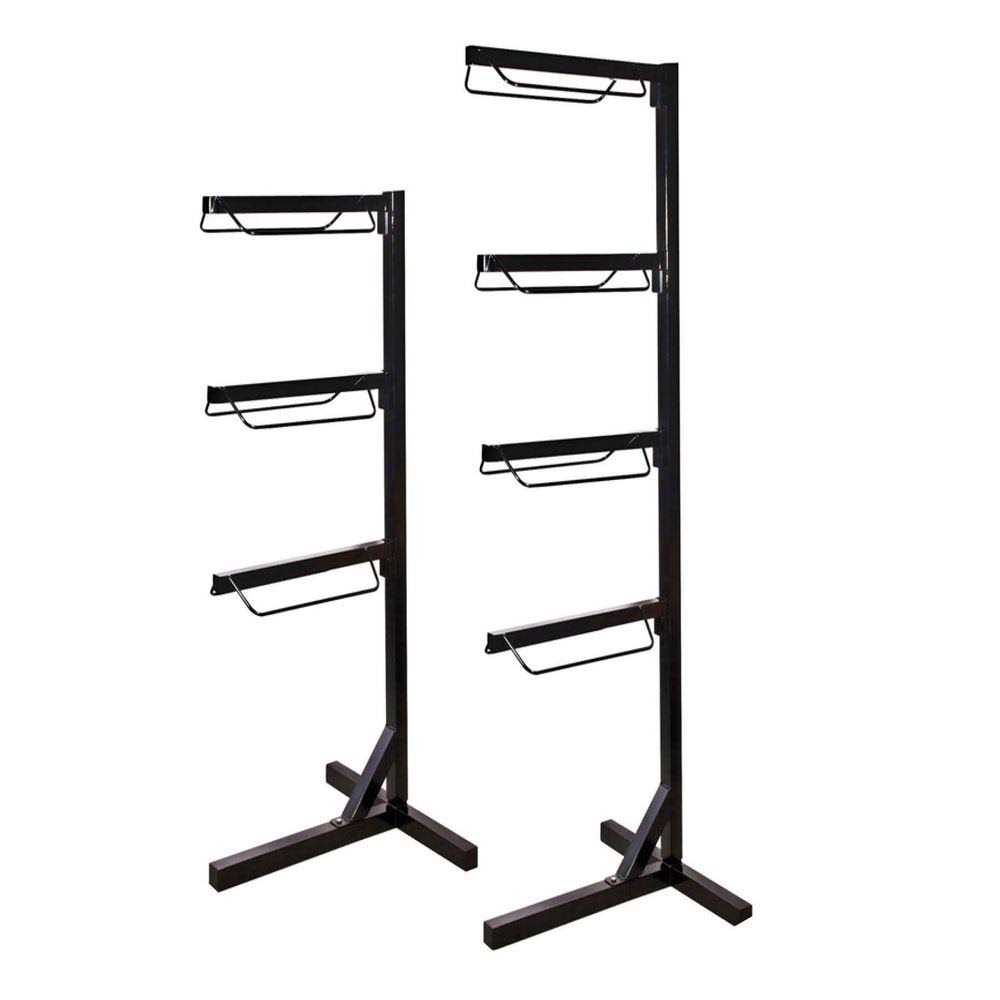 Easy-up 4-Tier Heavy Duty Portable Multi Saddle Rack Black - Sports Supplies Online Store