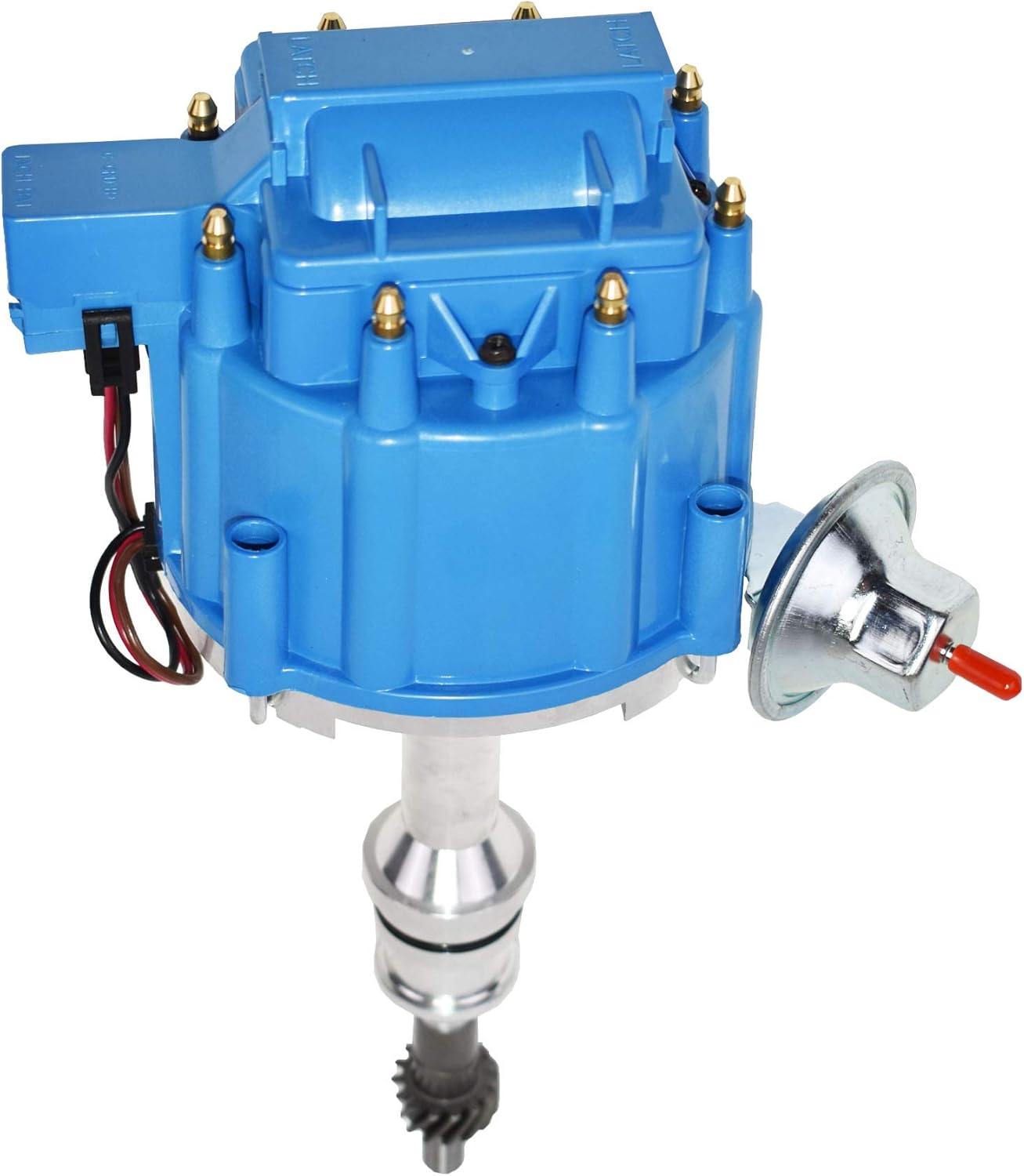A-Team Performance - 65K Coil Complete HEI Distributor, Spark Plug Wires, and Pigtail Harness 3 in 1 Kit —