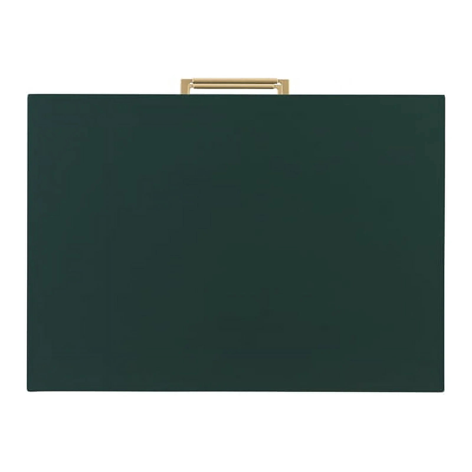Allora Modern Two Drawer Wooden Nightstand with Two Drawers in Dark Green