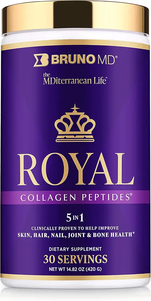 Sponsored Ad - Royal Collagen Peptides, Clinically proven, Dietary Supplement, Improves Skin & Cellulite, European Sourced