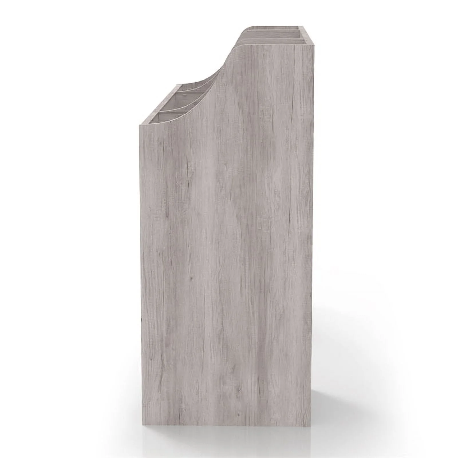Furniture of America Elm Wood Multi-Storage Vanity Table in Coastal White