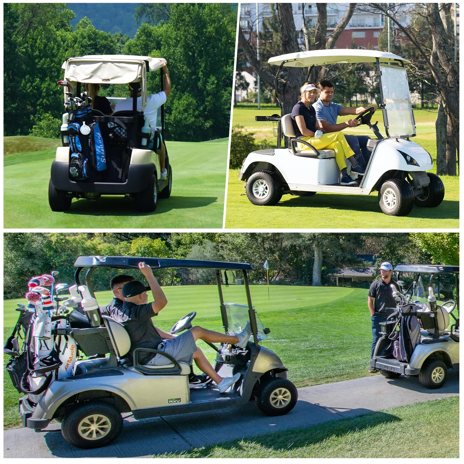 Weize Golf Cart Battery, 6V 210ah BCI Group GC2 Deep Cycle AGM Scrubber Battery - Radiant Selections