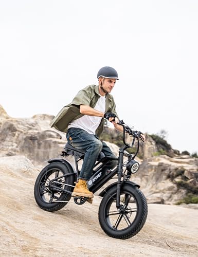 V9-G60 Peak 1500W Ebike, 48V 20Ah(960WH) Removable Battery, 72Miles &32MPH,20" Fat Tire Dirt Bike,7 Speed Gears,Dual Shock Absorber