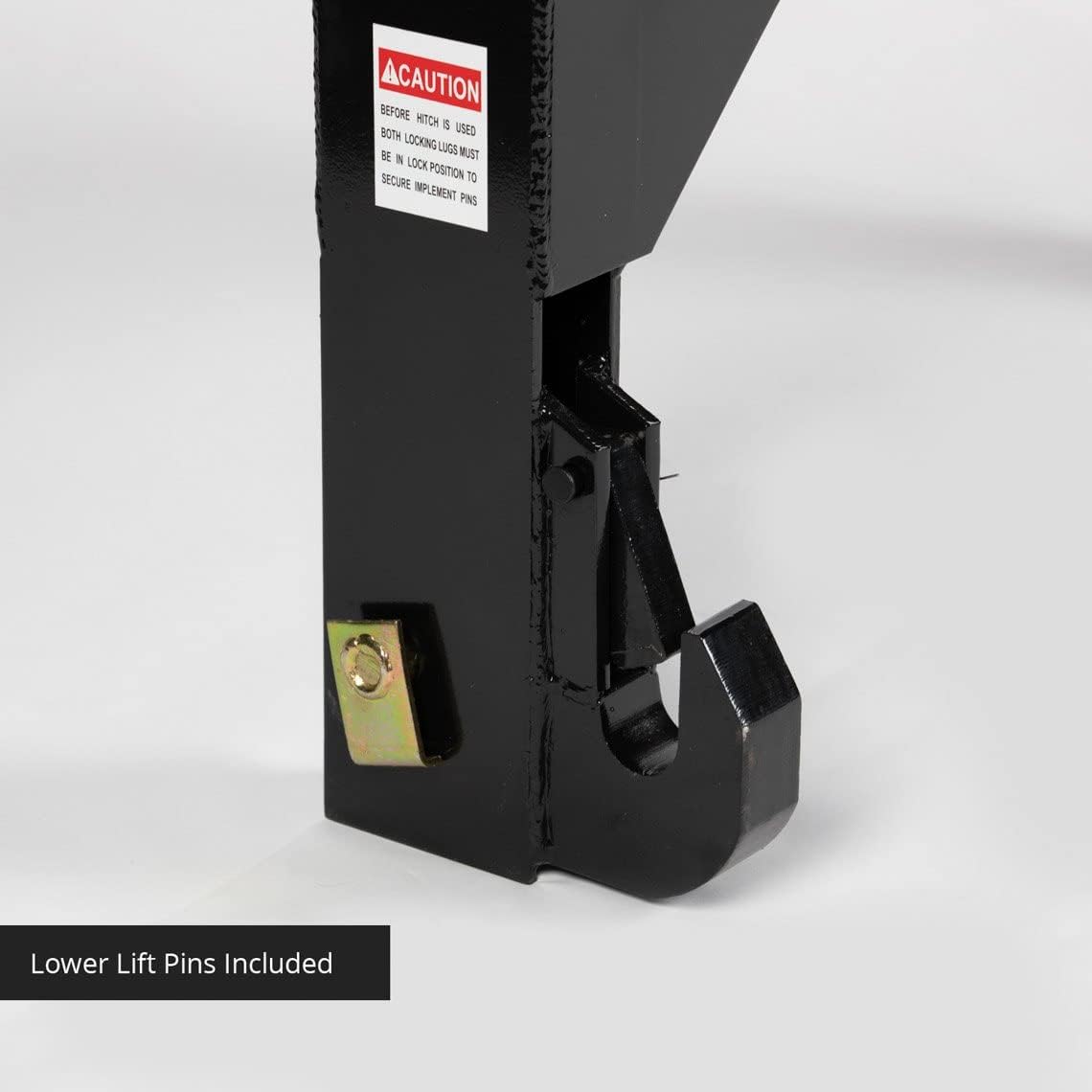 Titan Attachments Category 2 Quick Hitch 3 Point Powder Coated Steel