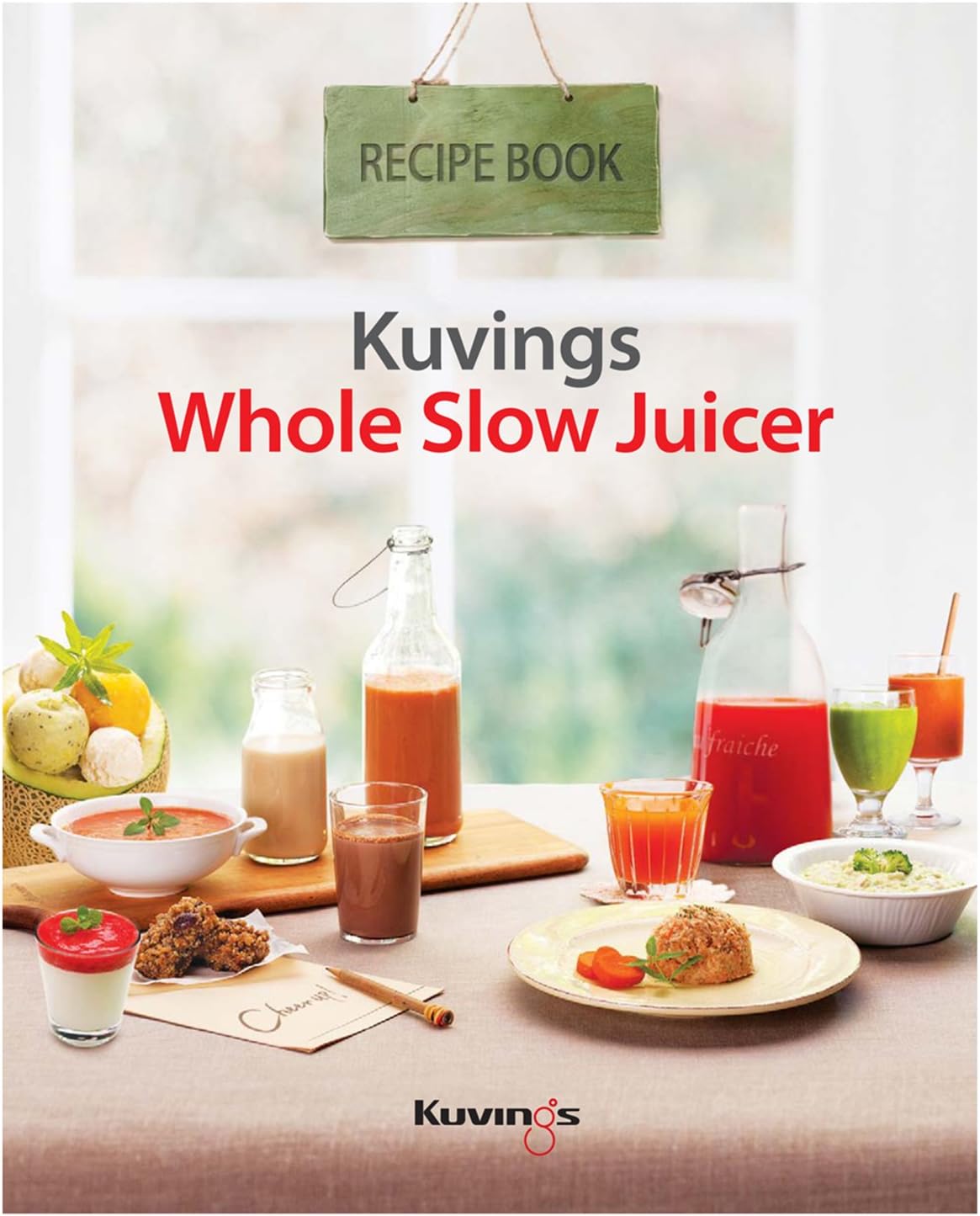 Kuvings Whole Slow Juicer B6000S - Higher Nutrients and Vitamins, BPA-Free Components, Easy to Clean, Ultra Efficient 240W, 60RPMs
