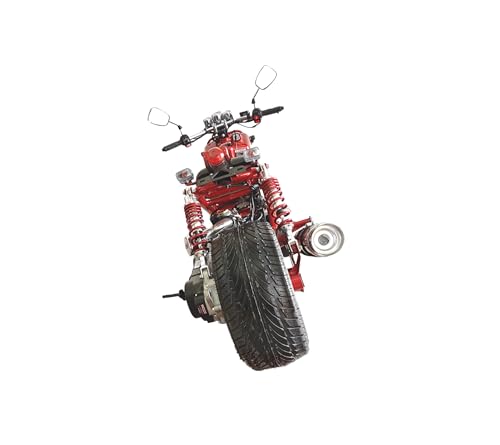 50cc Stretched Scooter Generation 1, Automatic Transmission, PMZ50-19, Wide 205/30-12 Rear Tire, Retro Speedometer, Gas Gauge