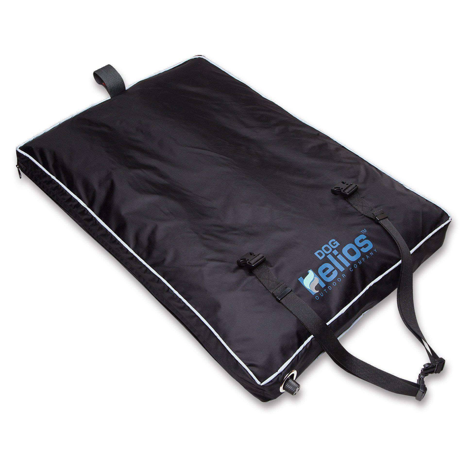 Dog Helios Aero-Inflatable Outdoor Camping Travel Waterproof Pet Dog Bed Mat (Black - Medium)