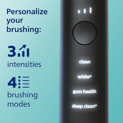 Philips Sonicare DiamondClean Smart 9300 Electric Toothbrush, Sonic Toothbrush with App, Pressure Sensor, Brush Head Detection