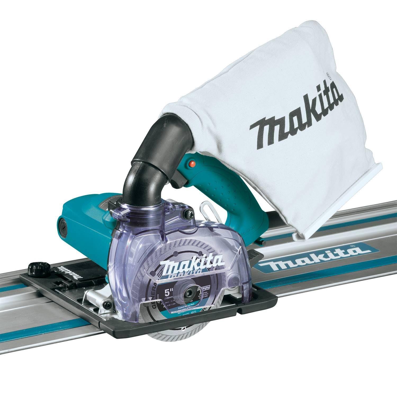 Makita 4100kb - 5 in. Dry Masonry Saw with Dust Extraction