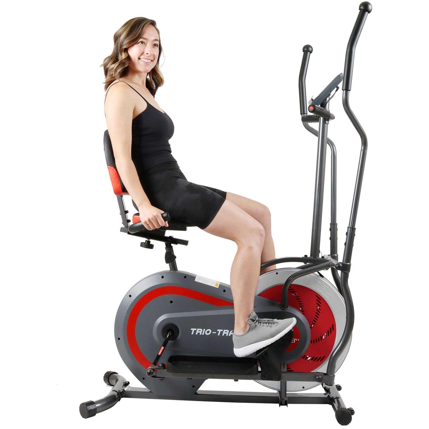 Body Power Trio Trainer Machine 3 in 1 Elliptical - Sports Supplies Online Store