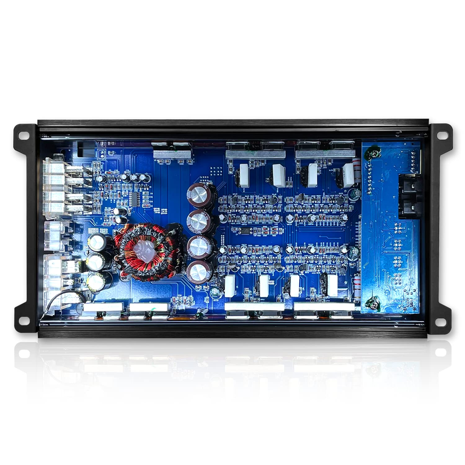 CT Sounds CT-80.4AB Full-Range Class AB 4 Channel Car Audio Amplifier, 480 Watts RMS