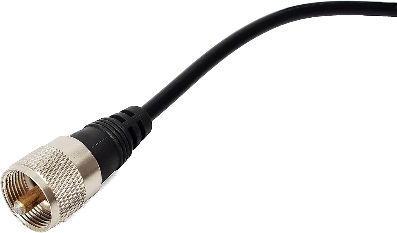 UAYESOK Heavy Duty Magnetic Mount Mobile Antenna Dual-Band 2m 70cm VHF/UHF Mag Base Antenna PL-259 Plug for Vehicel Truck SUV Mobile Radio Scanner