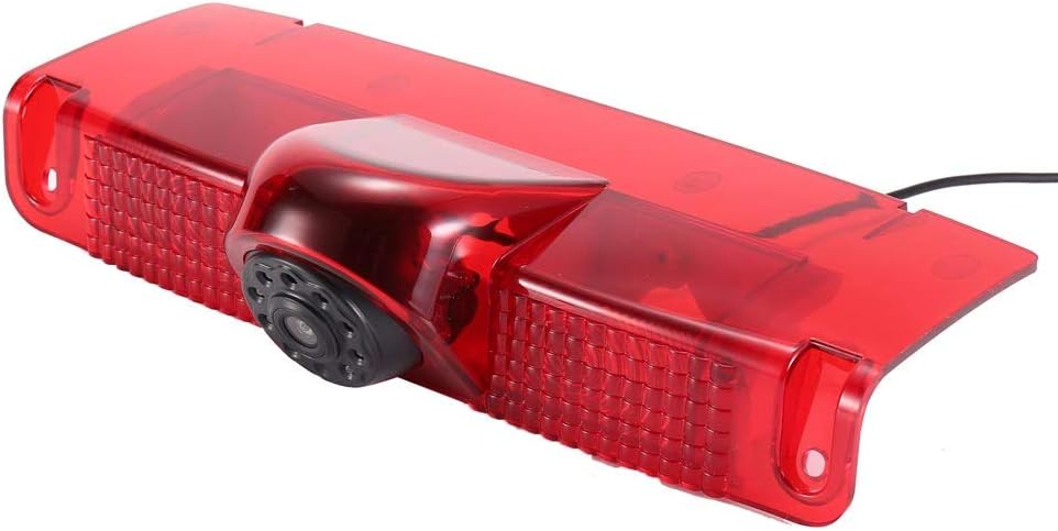 Navinio New Version Car Third Roof Top Mount Brake Lamp Camera Brake Light Rear View Backup Camera for Chevrolet Express GMC Savana Vans Exporer Vans