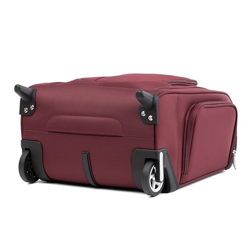 Travelpro Luggage Maxlite 5 Softside Lightweight Rolling Underseat Compact Carry on Upright 2 Wheel Bag, Men and Women, Slate Green, 15-Inch