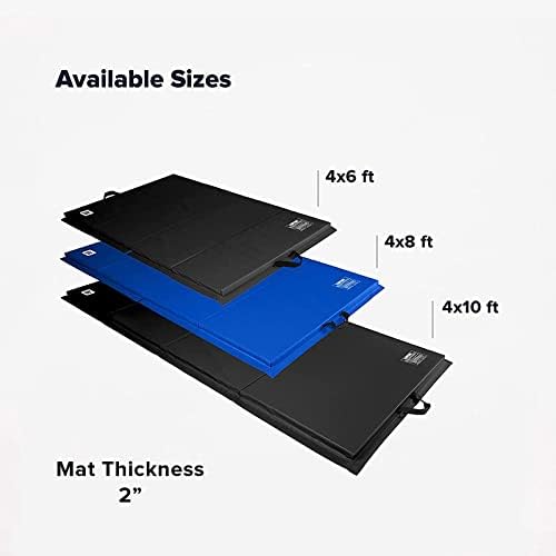 We Sell Mats - 4 ft x 6 ft x 2 - Personal Fitness & Exercise Mat for Home Workout