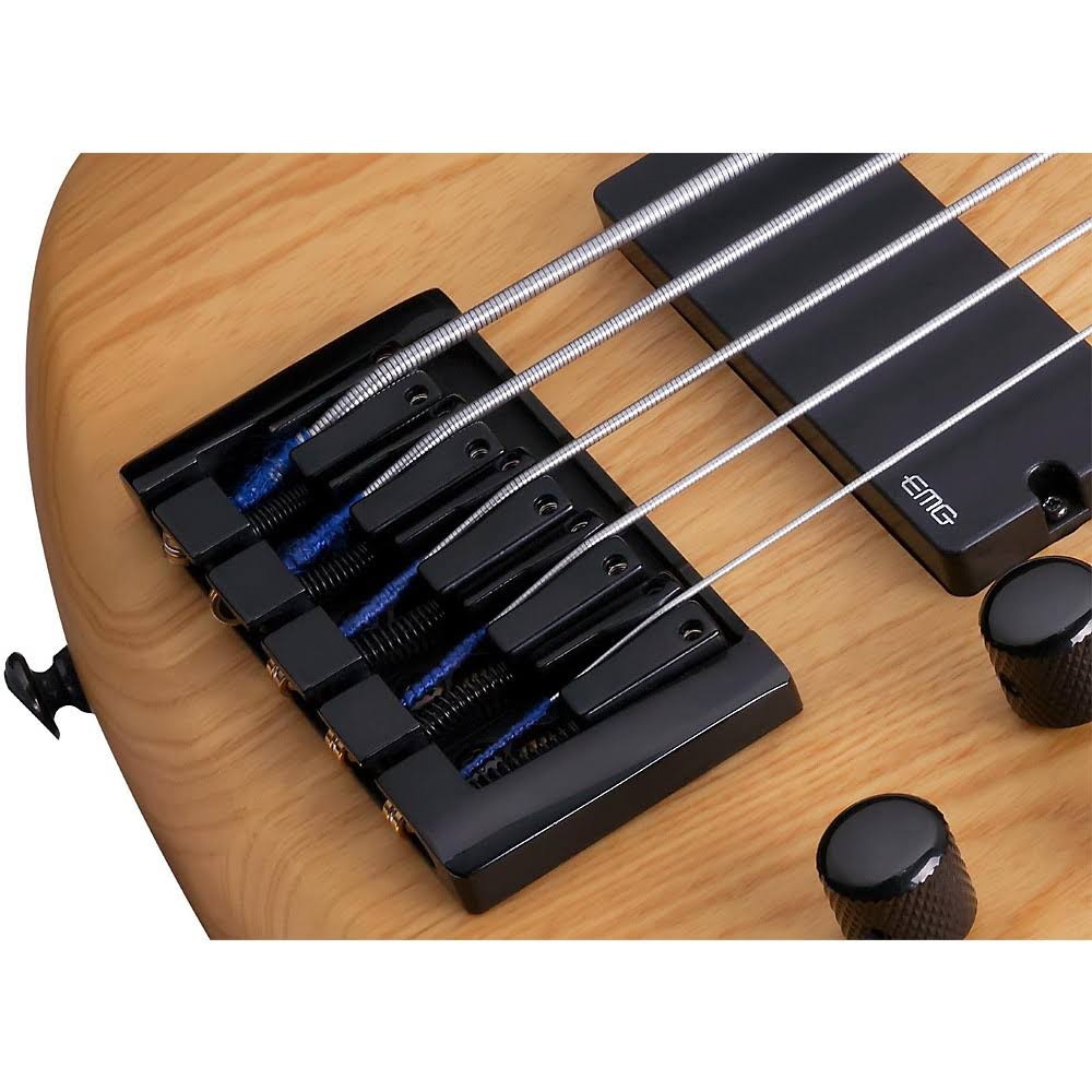Schecter Session Stiletto 5 Fretless Electric Bass Aged Natural Satin